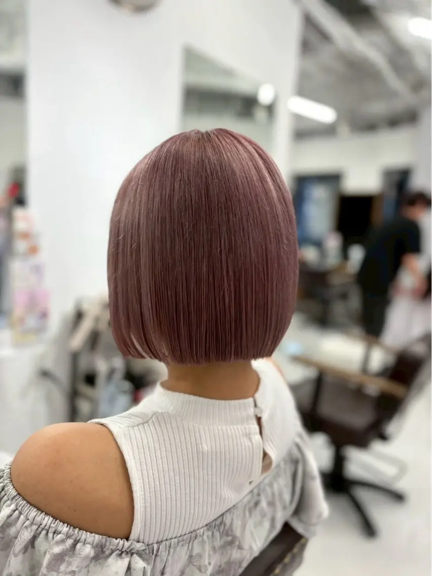 ‼️5月限定🉐‼️カット💇‍♀️＋ブリーチありダブルカラー＋高補修トリートメント☘️の写真