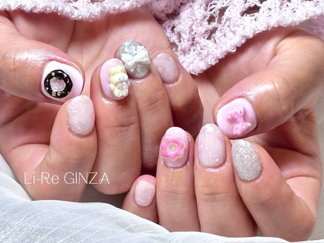 ネイル ハンドネイル Li-Re GINZAのネイルデザイン