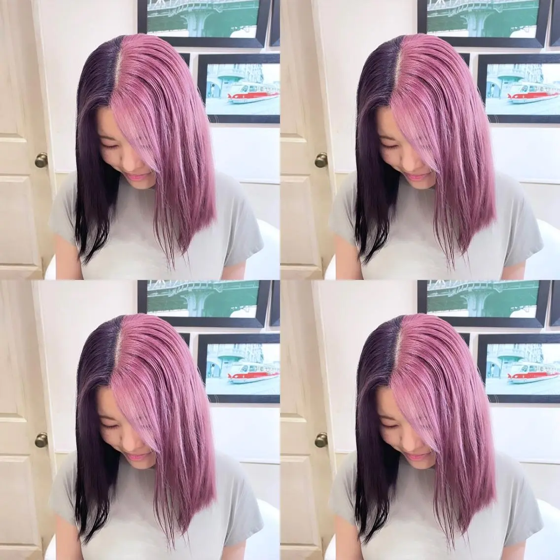 ロング カラー ピンクカラー パープルカラー 🌟トップデザイナー 高橋🌟のヘアスタイル