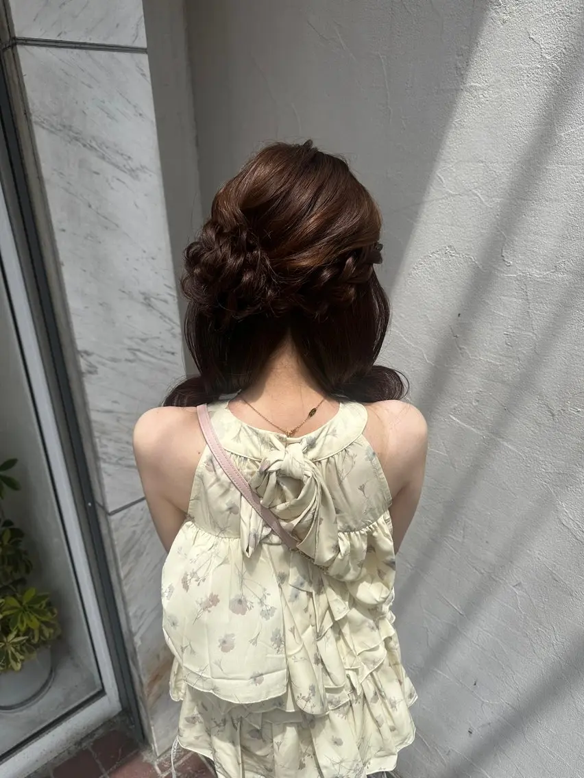 ロング ヘアアレンジ ヘアセット MITSUKI /Ditycaのヘアスタイル