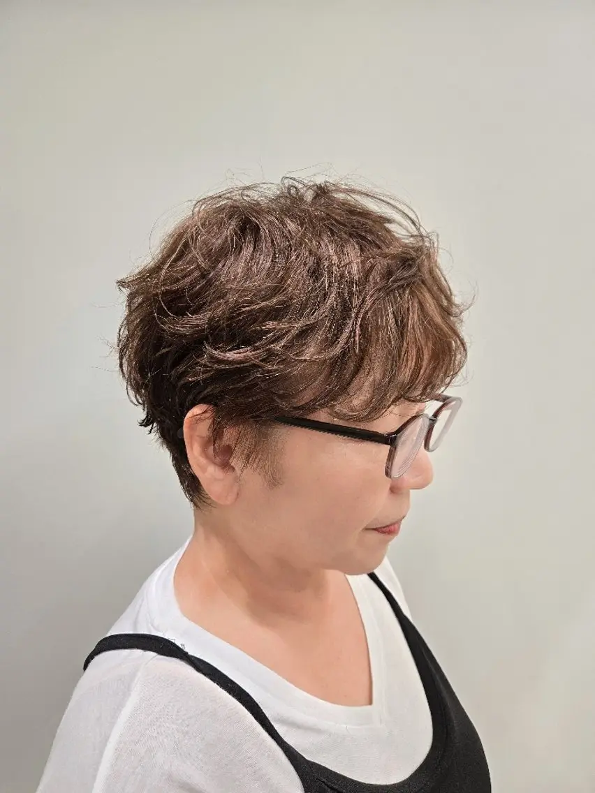 ショート カラー ショートヘア ショート・ボブ✂️ 紅葉のヘアスタイル