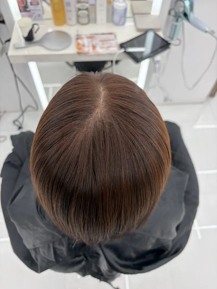 ミディアム カラー 藤社 烈のヘアスタイル