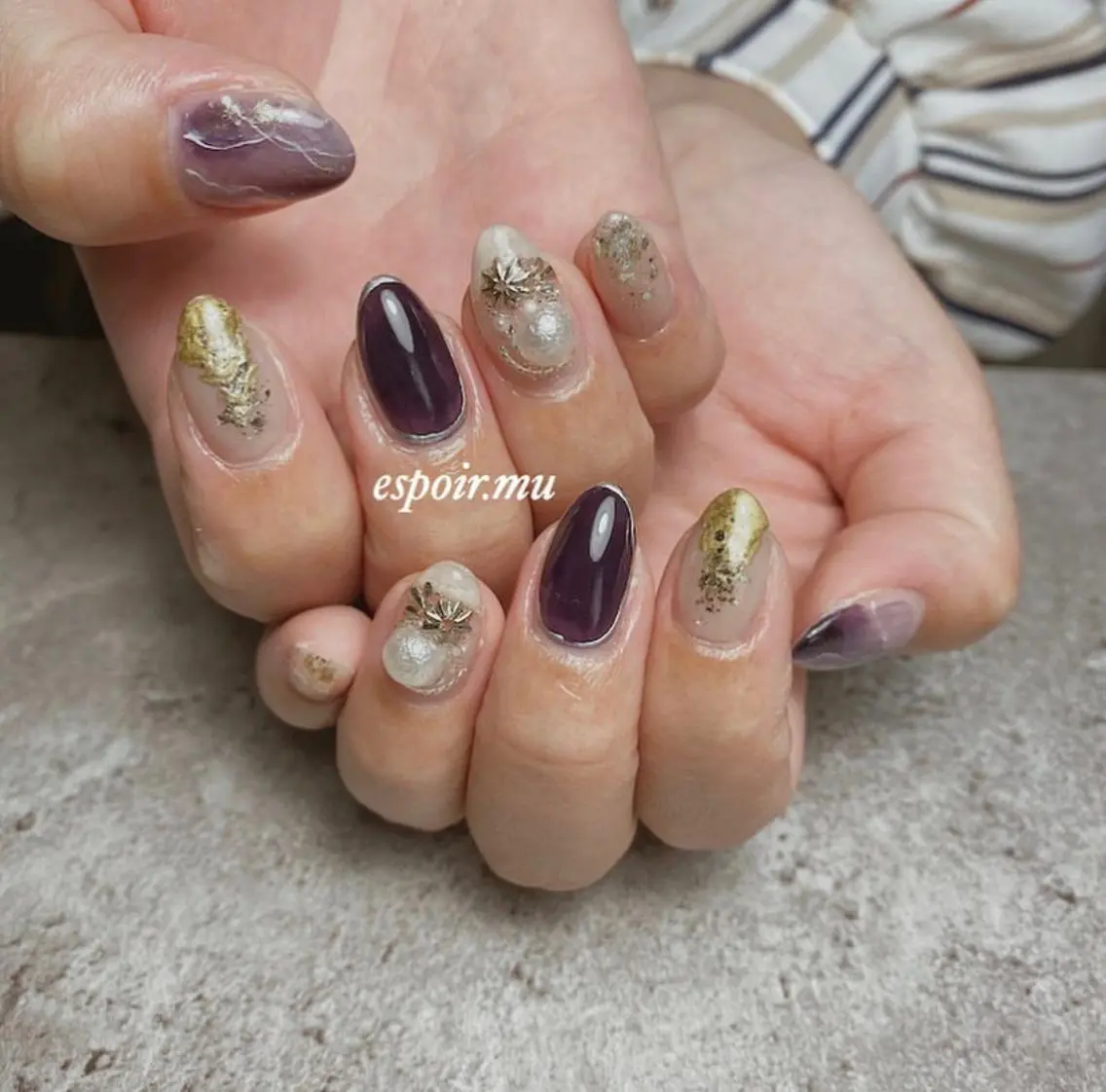 ネイル espoir. muのネイルデザイン