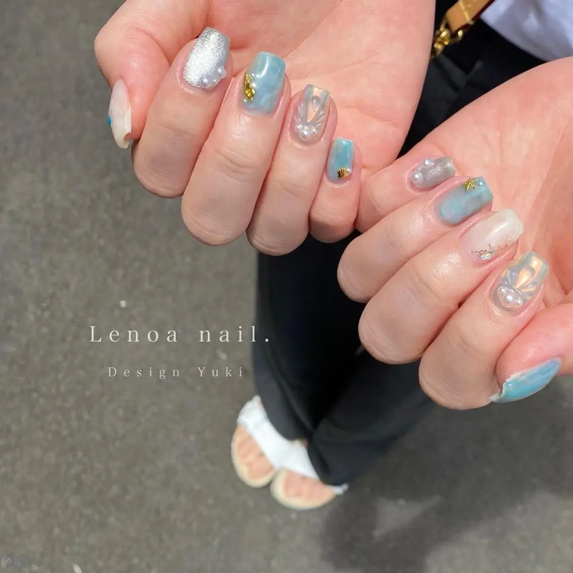 ネイル ハンドネイル Tielu Yukiのネイルデザイン