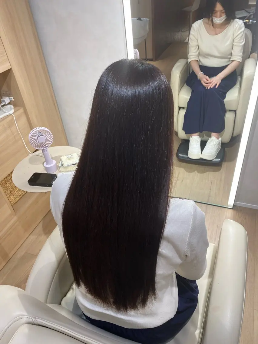 ロング 髪質改善 髪質改善ストレート ✂️前田龍之介のヘアスタイル