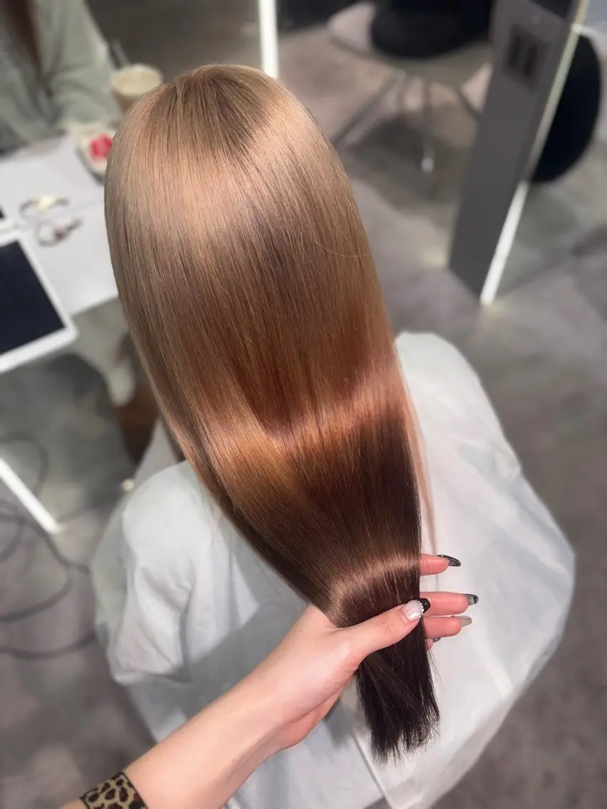 ロング ヘアカラー 名駅/GEM lit risaのヘアスタイル