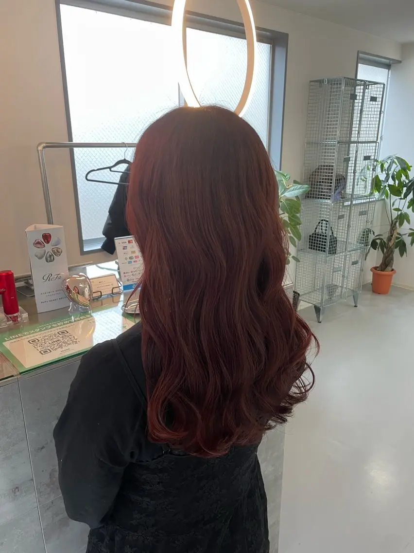 カラー scene あゆなのヘアスタイル