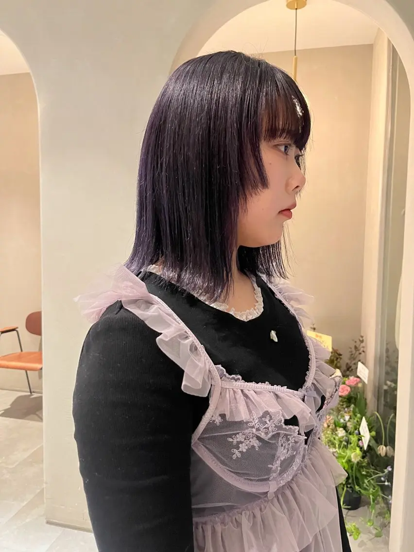 カラー hishida akiho  🩰のヘアスタイル