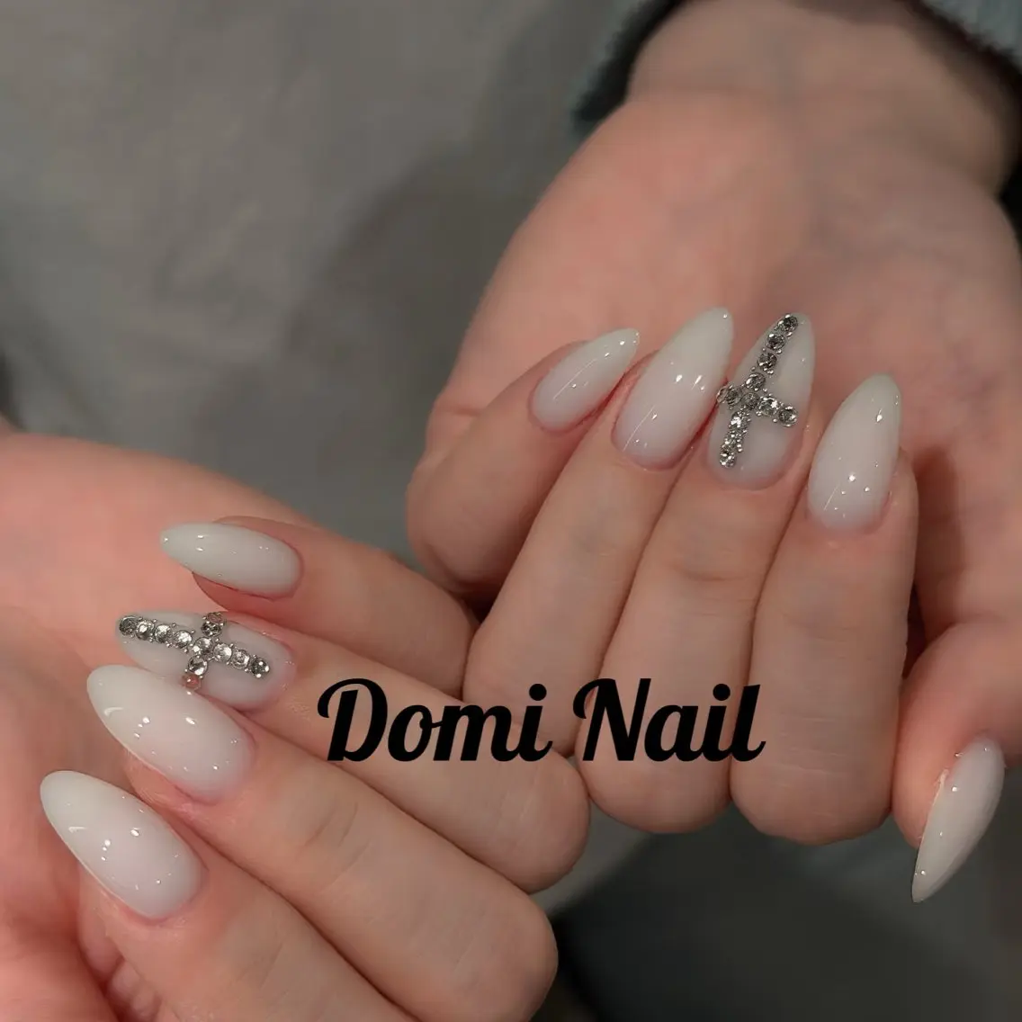 ネイル 持ち込み シンプルネイル ハンドネイル Domi Nail Salonのネイルデザイン