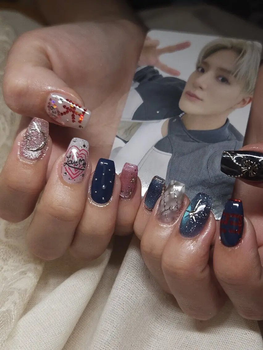 ネイル 持ち込み ハンドネイル mukuby_ manamiのネイルデザイン