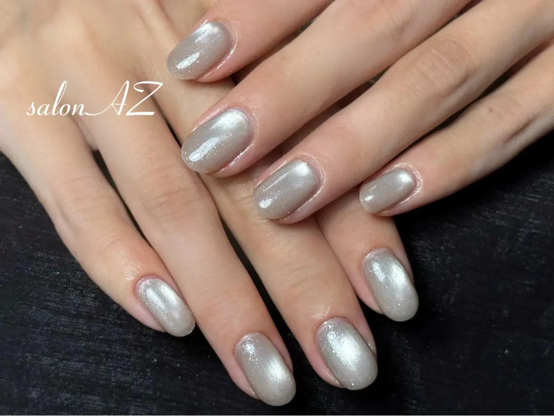 ネイル アートネイル 長さ出し フットネイル フレンチネイル ジェルネイル ハンドネイル salon AZのネイルデザイン