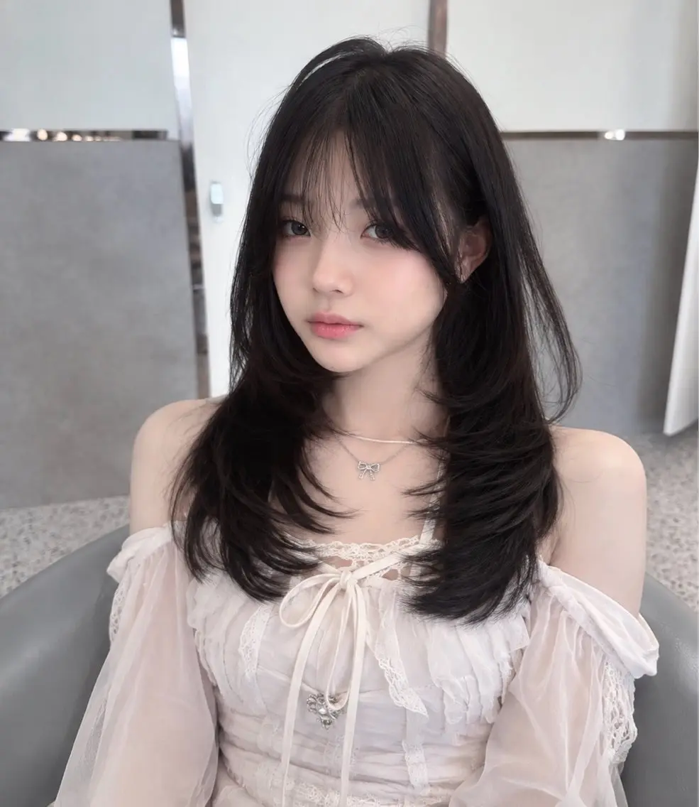 ロング 🤍ワンホンヘア ayaha🤍のヘアスタイル