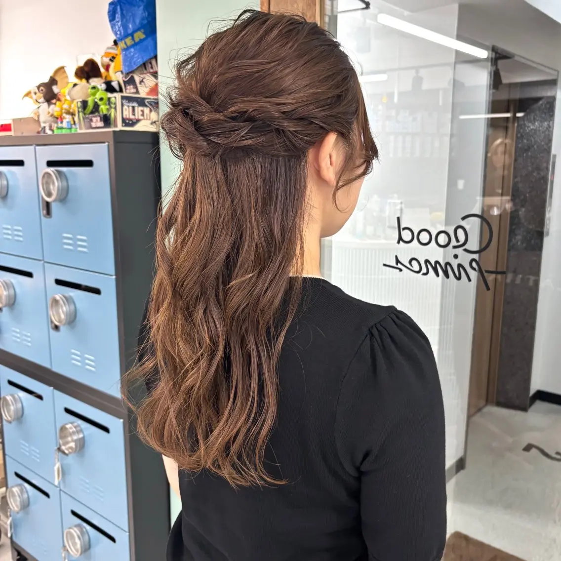 ロング ヘアアレンジ 🎀【透明感カラー 縮毛矯正】さえ🎀のヘアスタイル