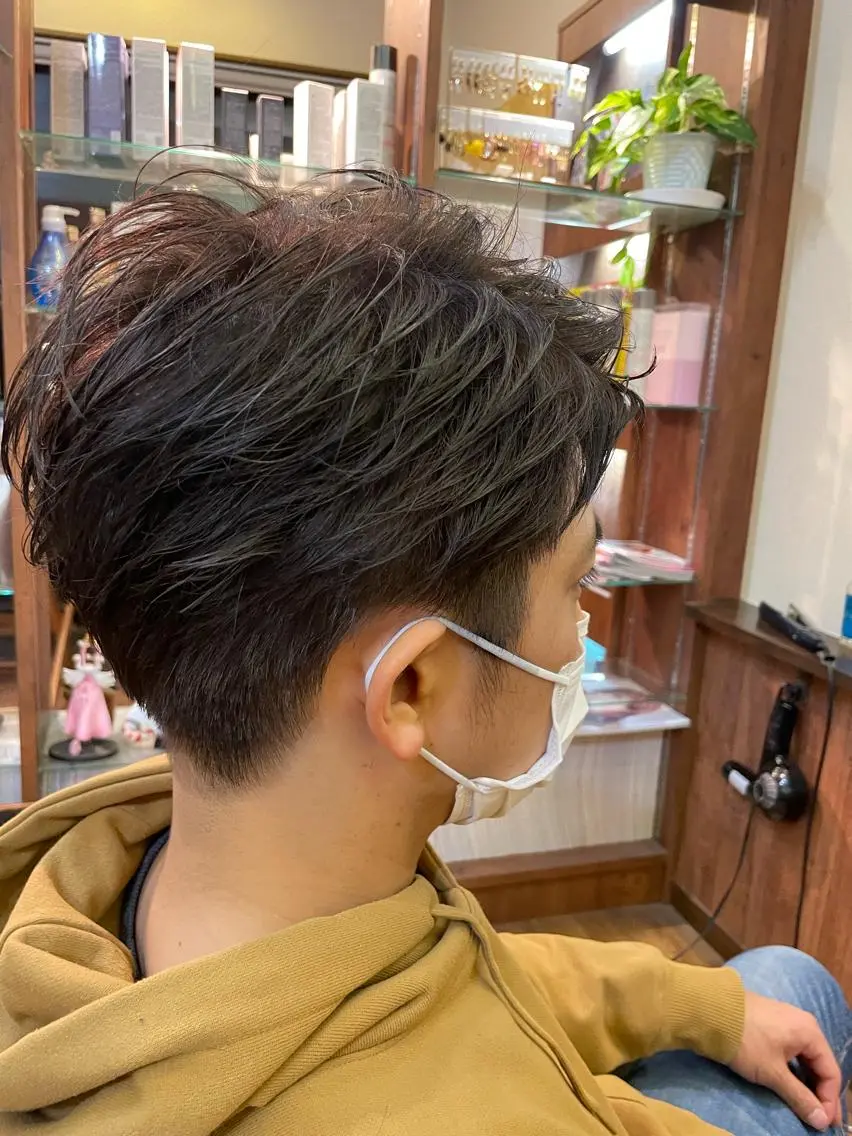 【平日メンズ限定✂️】カット＋カラー （白髪染め可）の写真