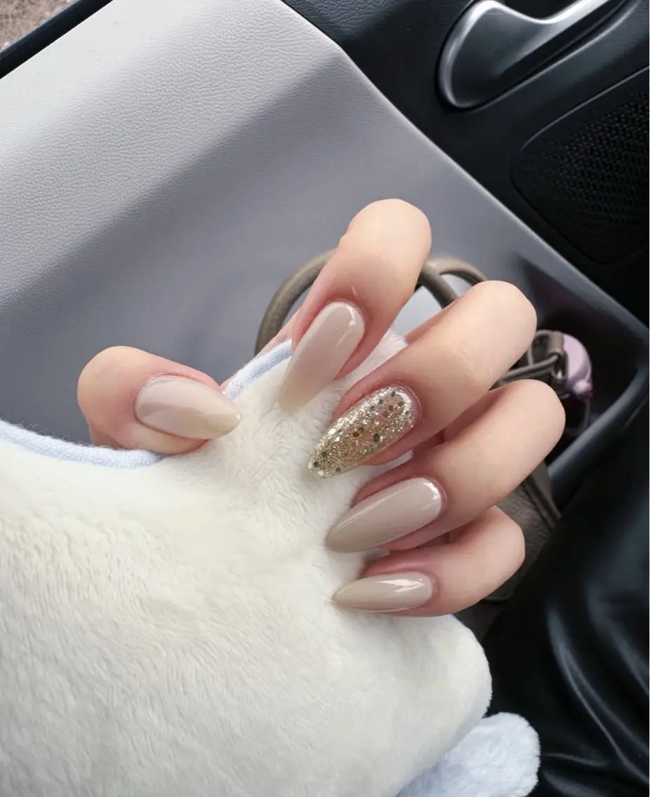 【チップ長さだし】 ★HAND チップ長出し+ ワンカラーの写真