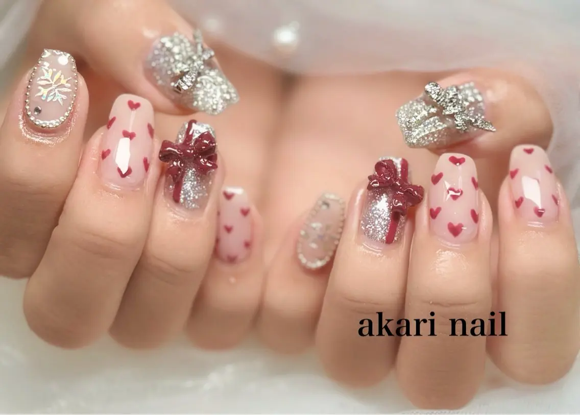 ネイル ハンドネイル フットネイル AKARI nail💅のネイルデザイン