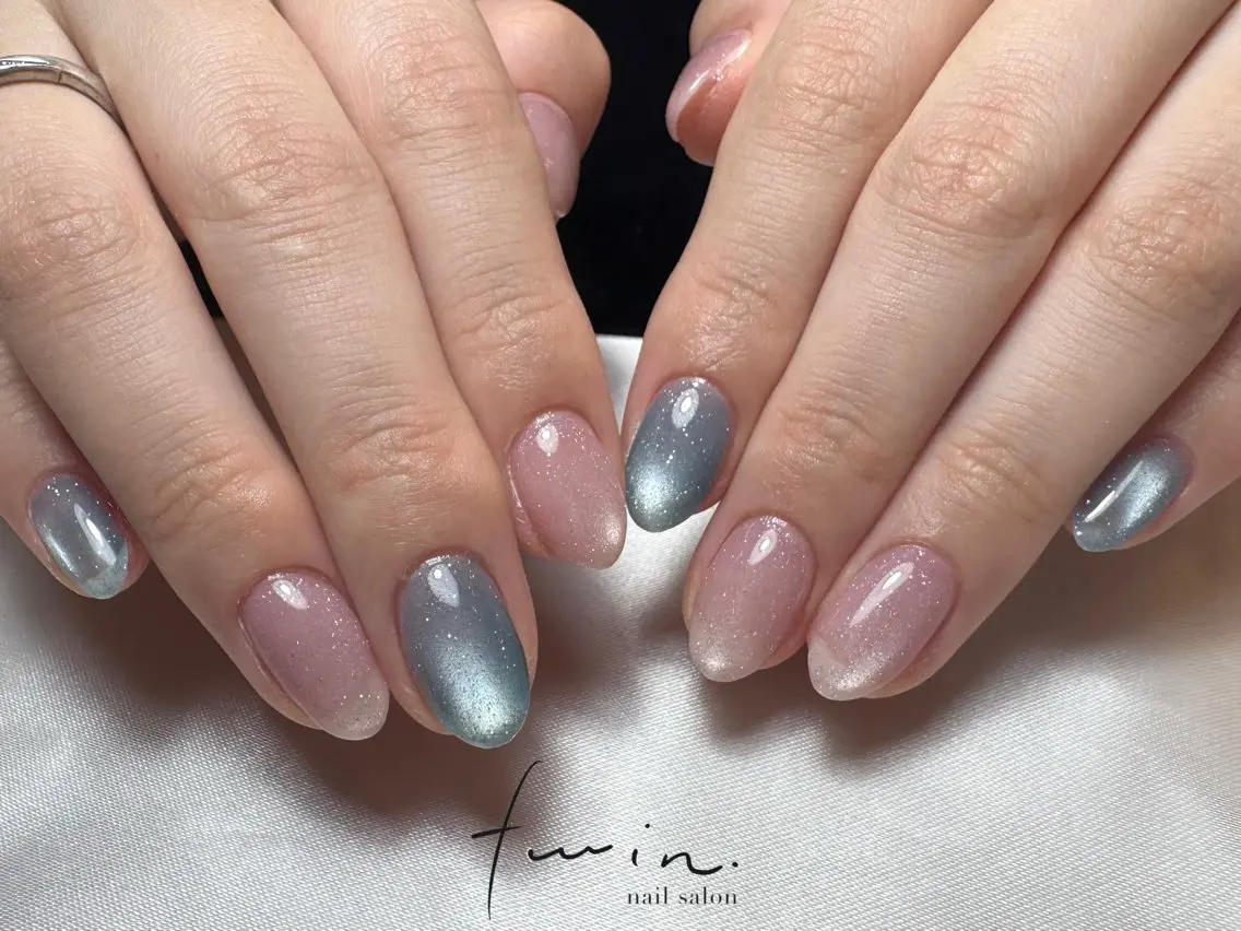 ネイル フラッシュネイル ハンドネイル twin.riko 塩釜口のネイルデザイン