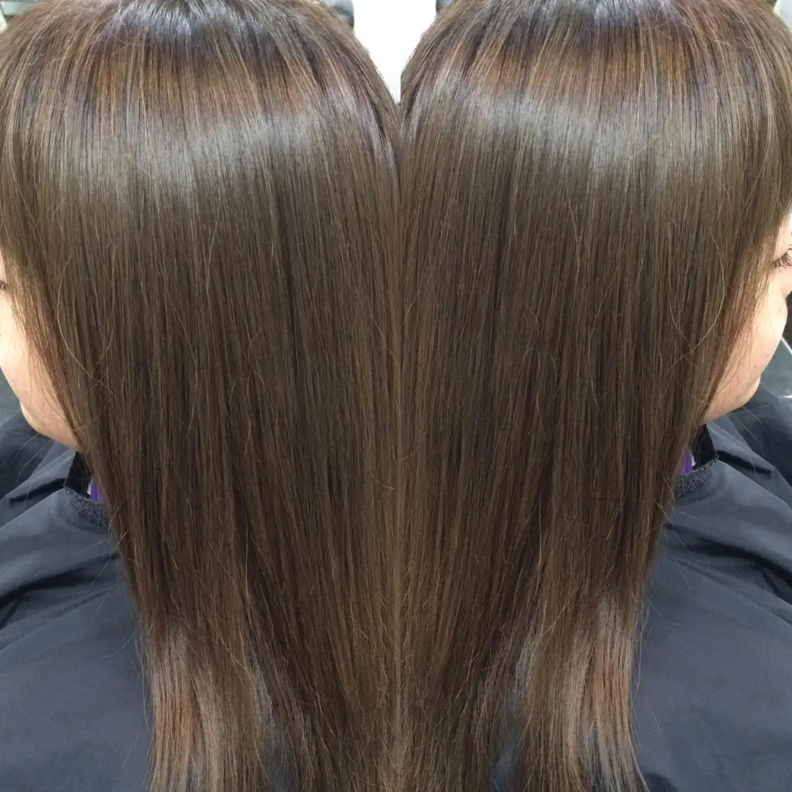 ロング カラー ハイトーン Arphyのヘアスタイル