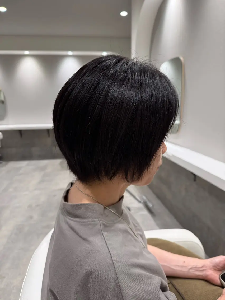 ショート 丸みショート ショートヘア カット ボンニー fukunagaのヘアスタイル