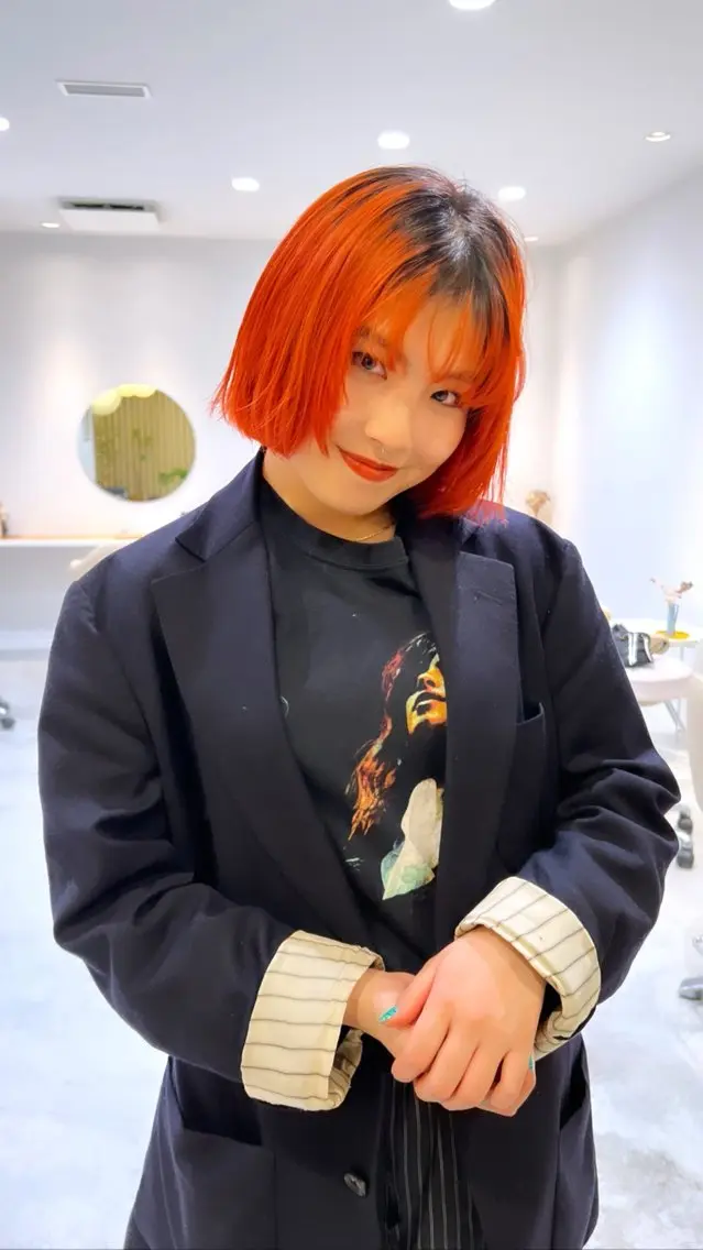 カラー 重松 丈博のヘアスタイル
