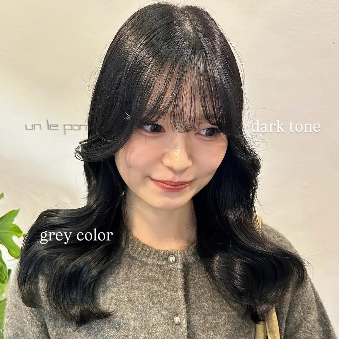 🫧人気No.3🫧【透明感🦋】髪質改善カラー+艶TR🍒の写真