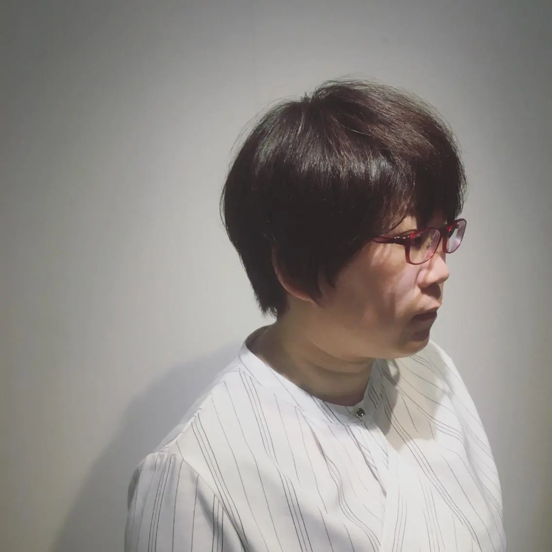 ショート カラー カット ヘアカラー トリートメント しのはら まどかのヘアスタイル
