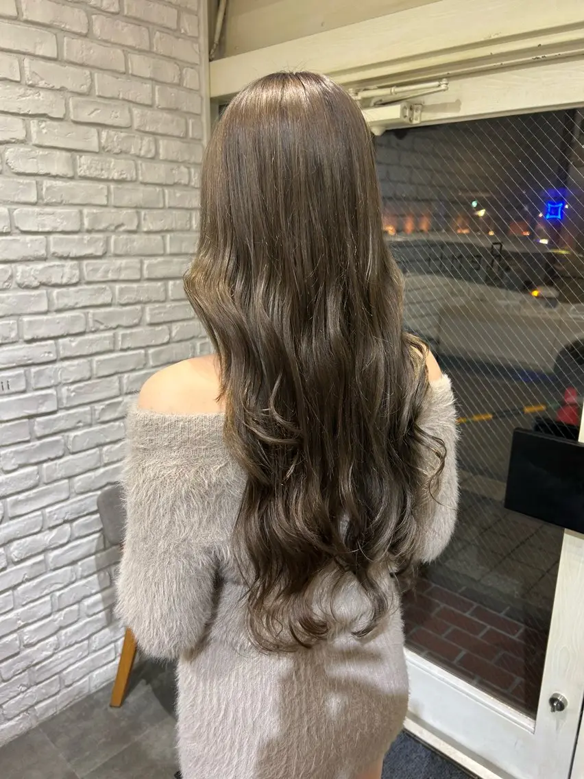 ロング ヘアカラー ︎☀️はるき︎︎☁️ ショートモデル募集のヘアスタイル