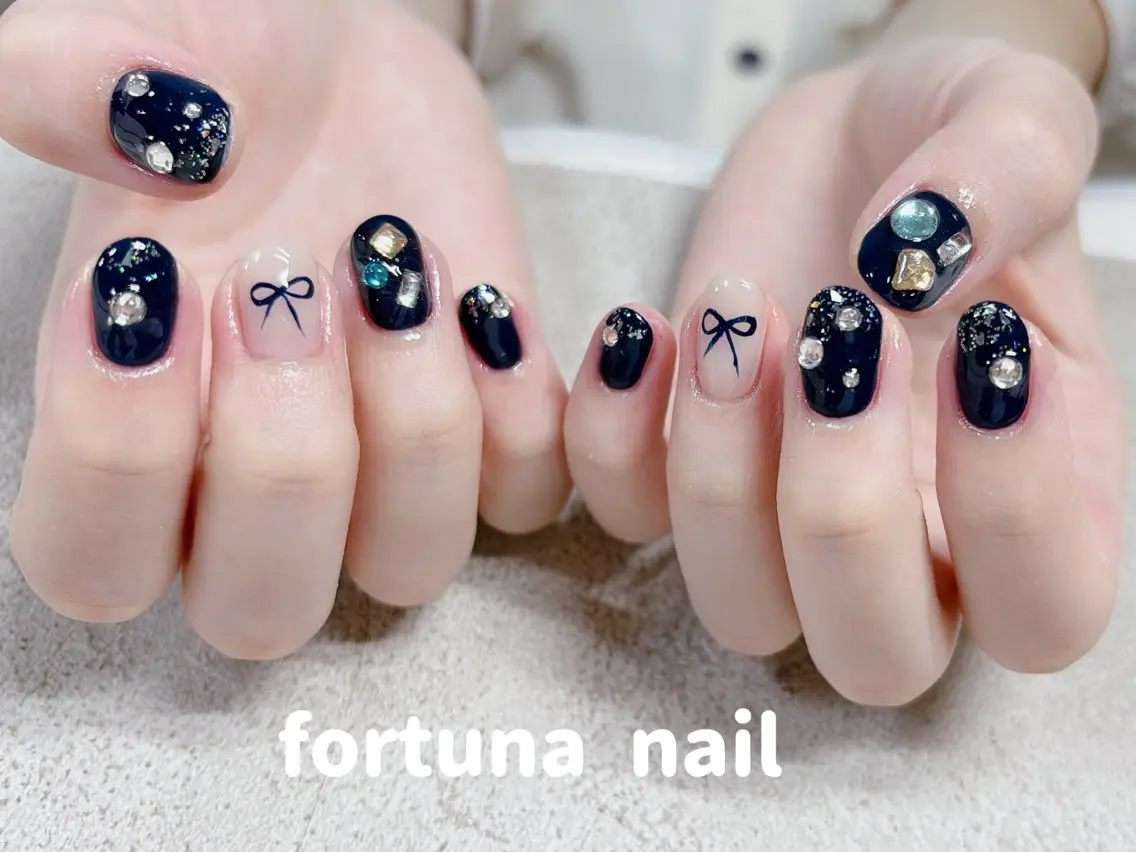 ネイル Nail •Head スパFortunaのネイルデザイン