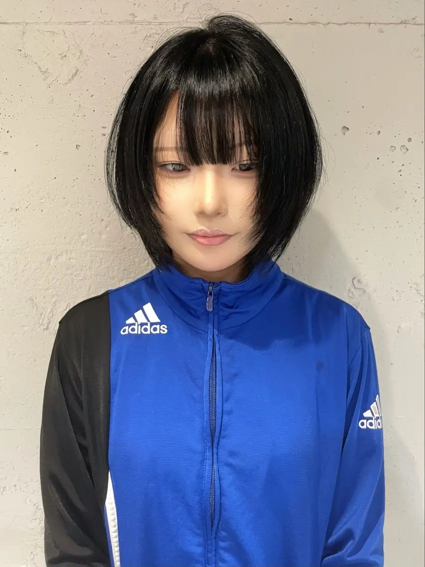 ショート ボブレイヤー ボブ レイヤーカット 抜け感ショートボブ/ レイヤーkoukiのヘアスタイル