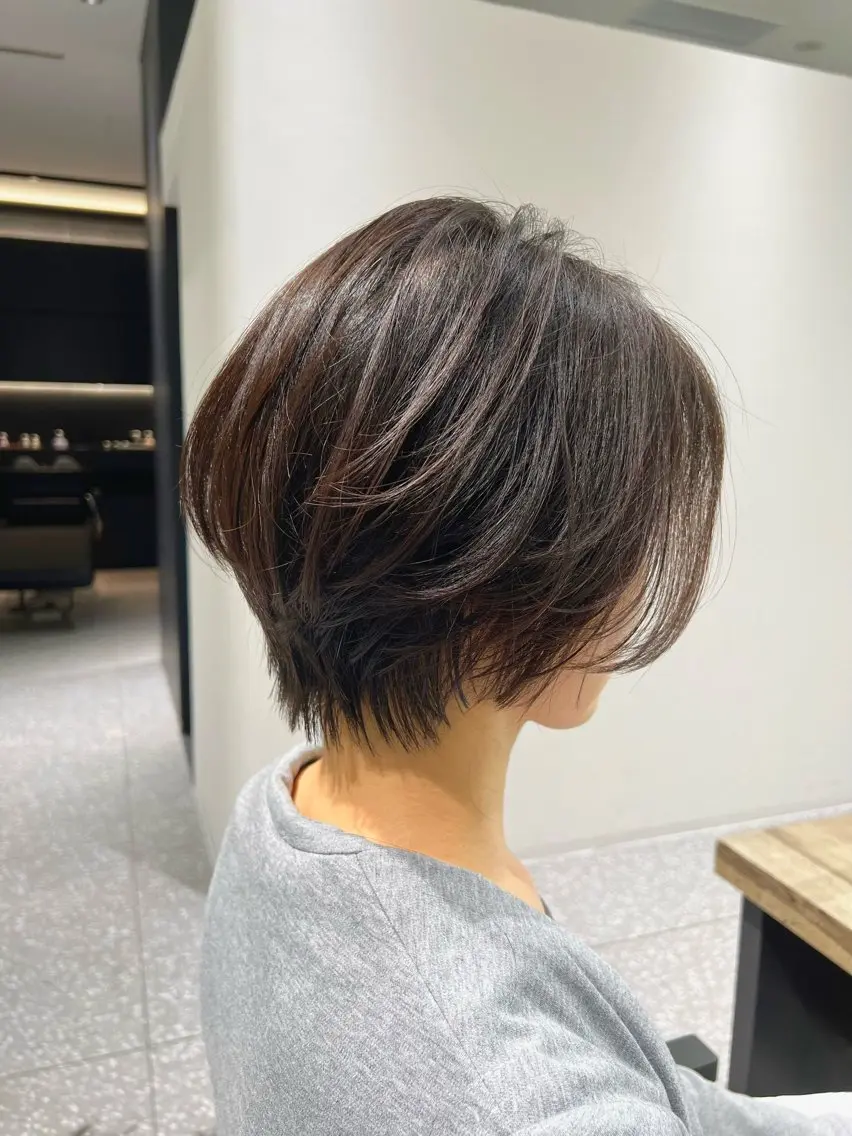 ショートカットの写真
