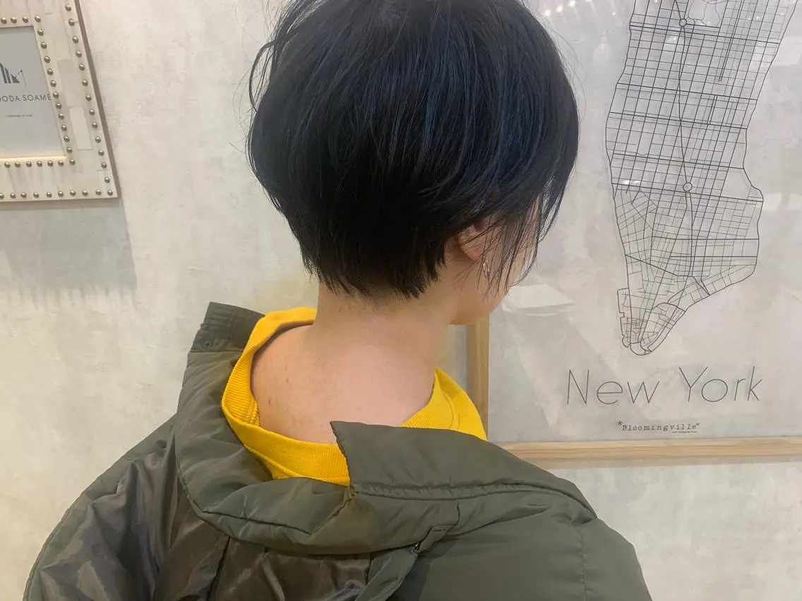ショート ショートヘア 吉田 早織のヘアスタイル