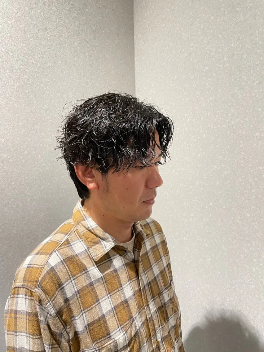 カット＋ケアパーマ＋トリートメントの写真