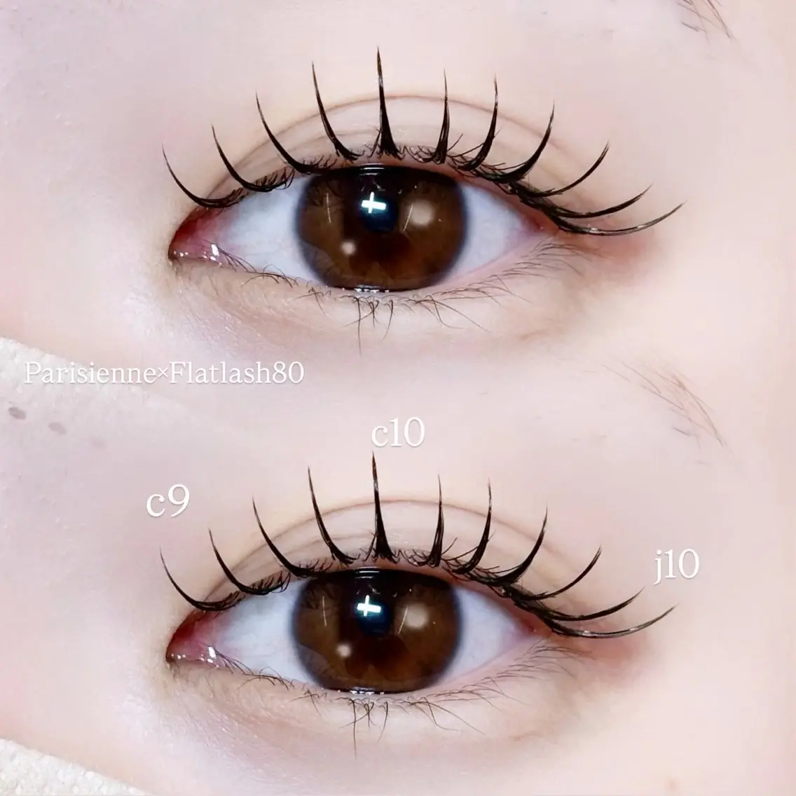 マツエク・マツパ フラットラッシュ パリジェンヌラッシュリフト eyelist🎀 FUCHIWAKIのマツエク・マツパデザイン