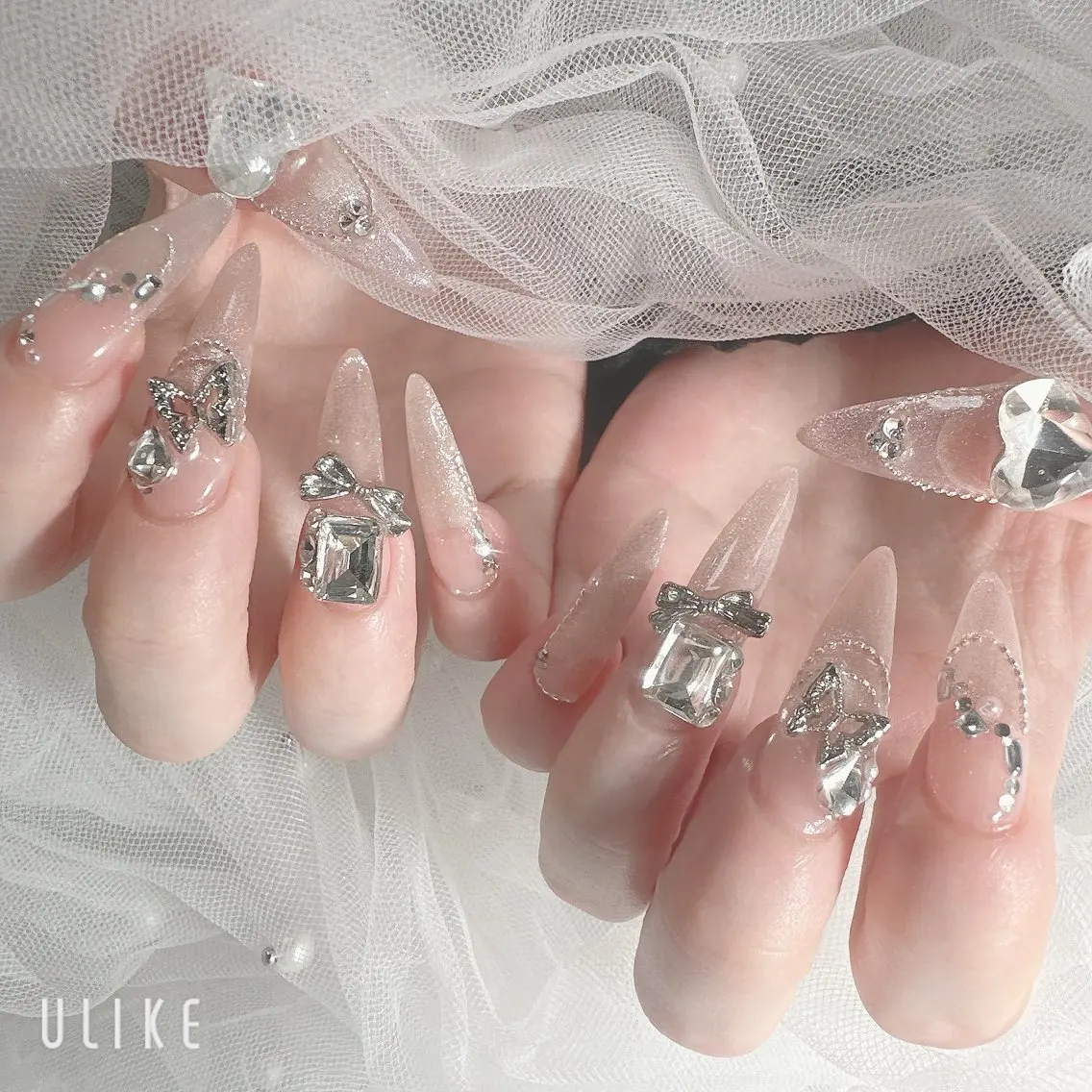 ネイル クリアネイル Queen nailのネイルデザイン