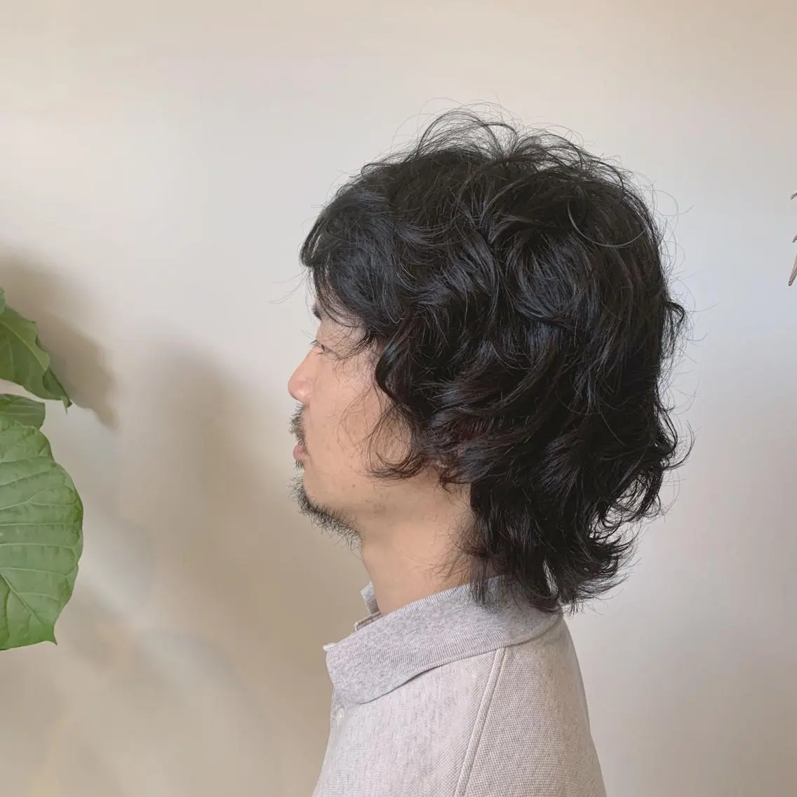 メンズ メンズパーマ カット パーマ 綿貫 美雪のヘアスタイル