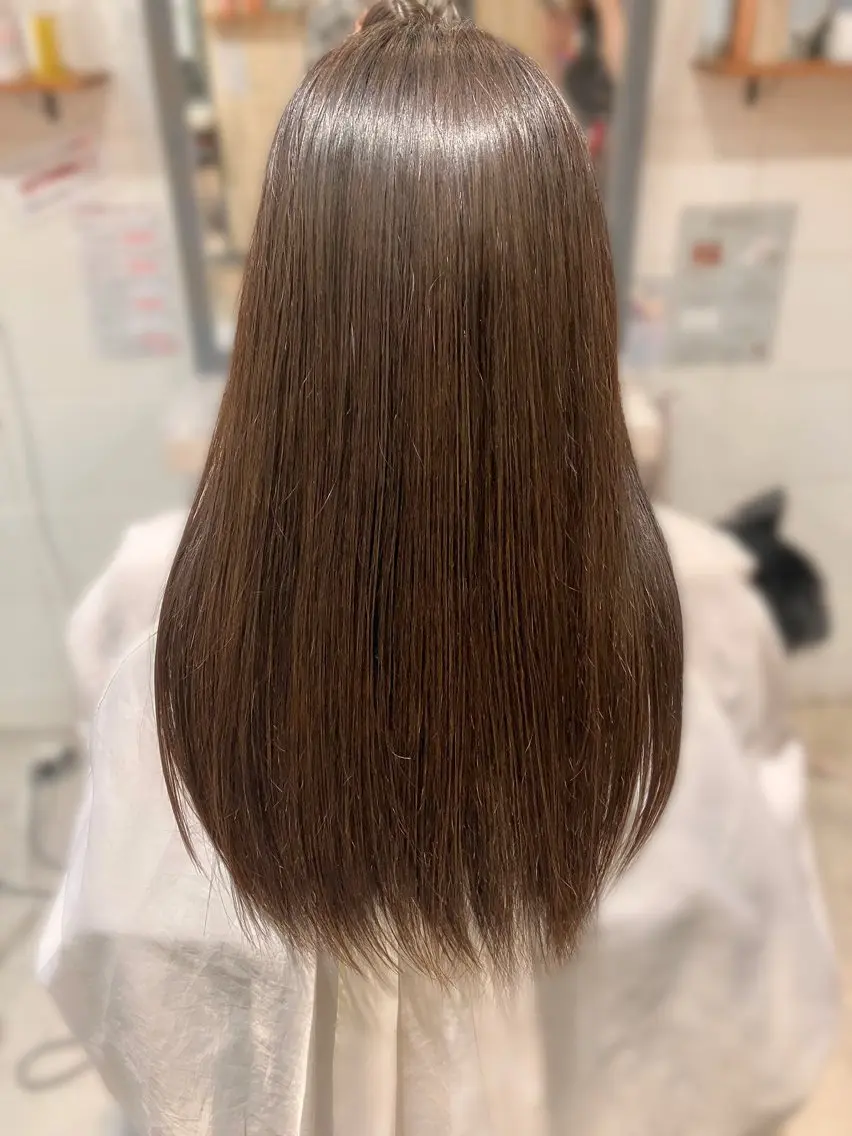 ロング 髪質改善 縮毛矯正 ⭐️こもだ⭐️ ⭐RISEHAIR⭐のヘアスタイル