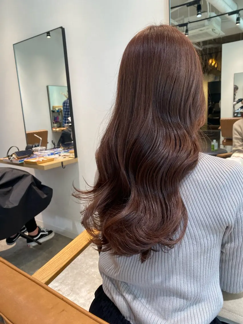 ロング カラー 髪質改善 髪質改善特化型美容師 🫧岡本璃来🫧のヘアスタイル