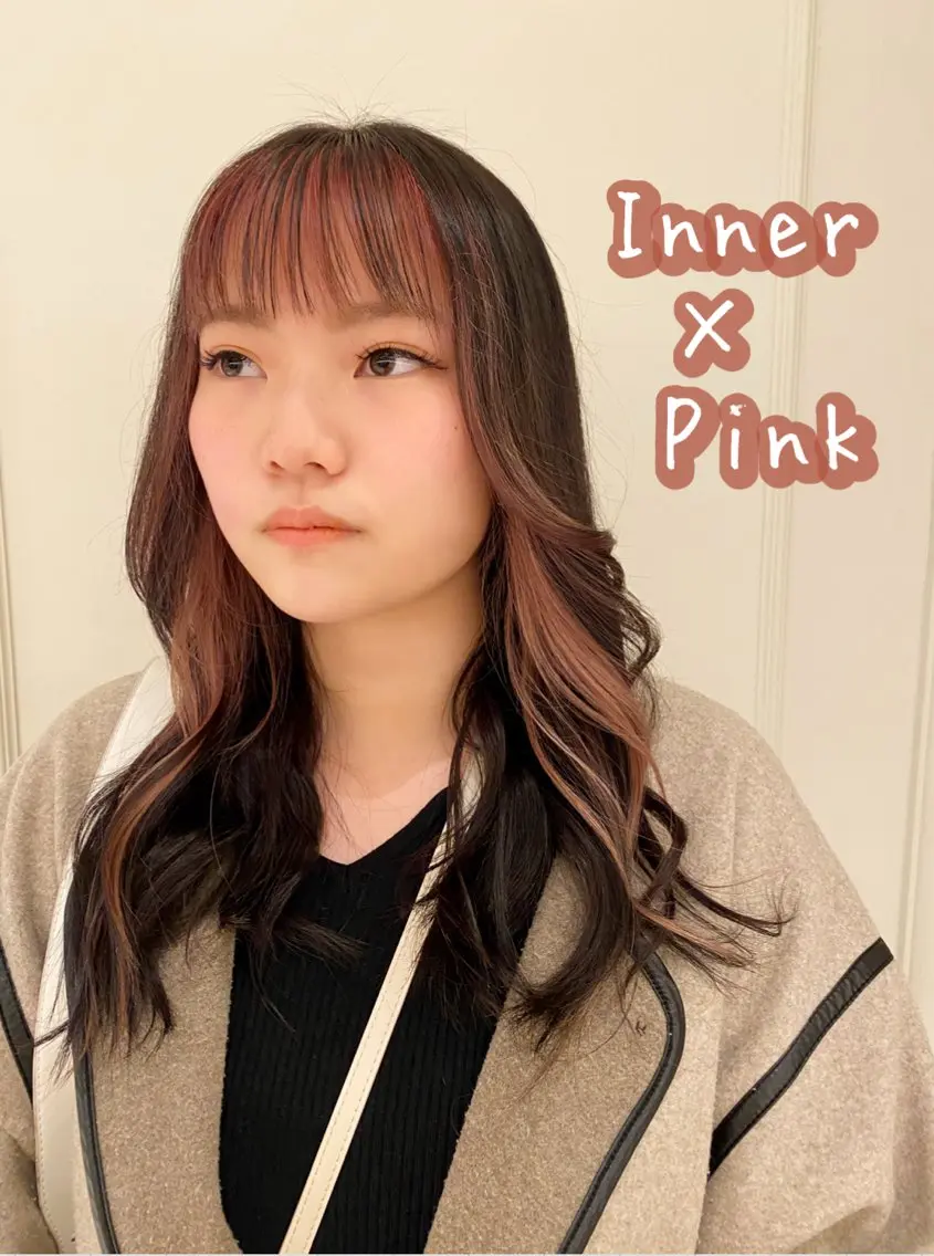 ロング カラー カット ヘアカラー 五十嵐 未悠のヘアスタイル