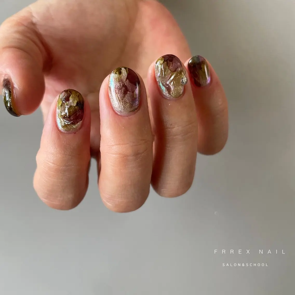 ネイル ハンドネイル ハンドケア freex nail /ニュアンス/個性派のネイルデザイン