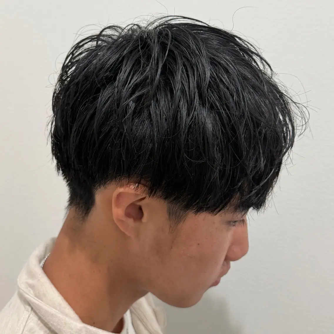 ショート メンズ マッシュ メンズパーマ カット パーマ 内山 翔太のヘアスタイル