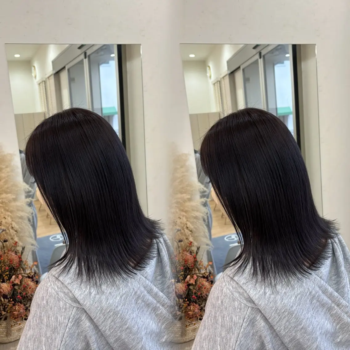 ミディアム カット ヘアカラー 葉南 /LIANのヘアスタイル