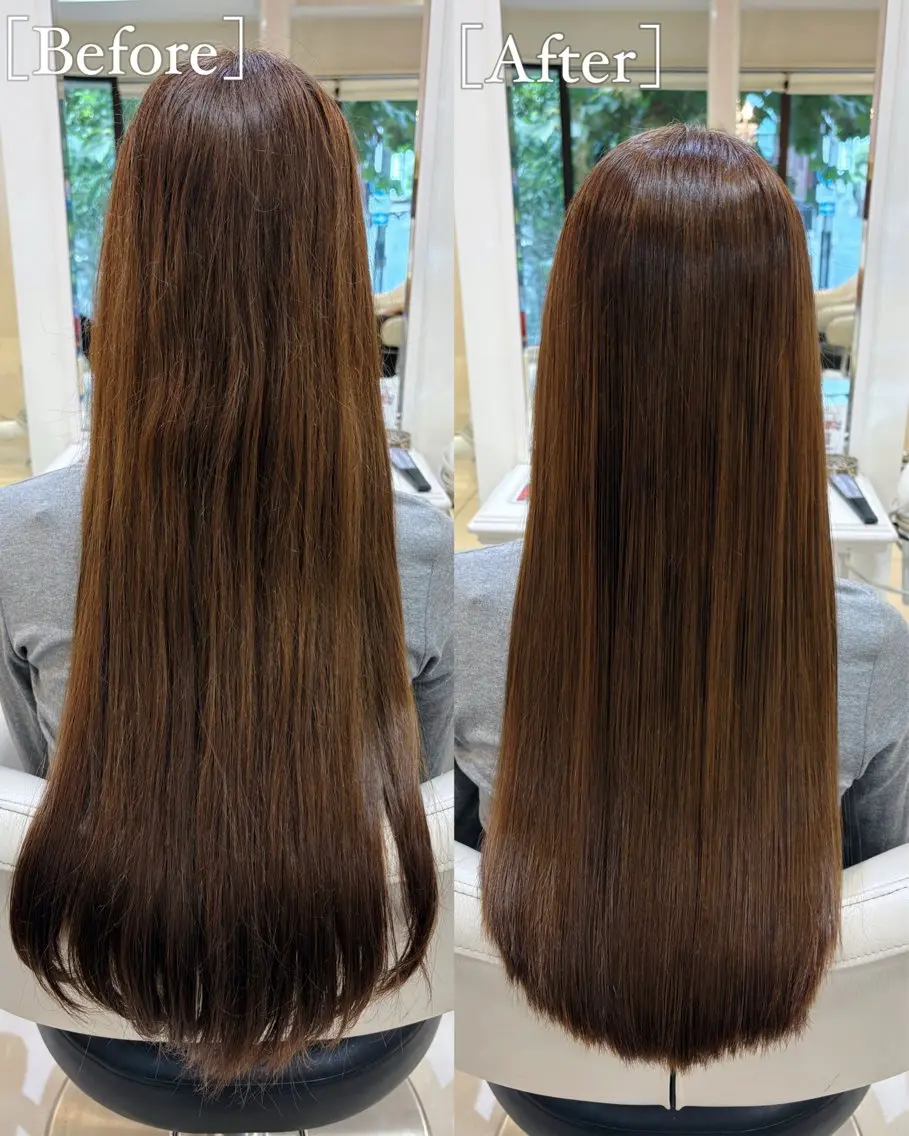 ロング 髪質改善 トリートメント カット トリートメント 高橋 佑のヘアスタイル