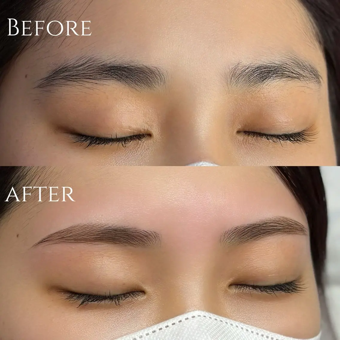🌿【新規｜人気No.1】眉毛ワックス＋間引き込み。濃さ・重さが気になる方に✨垢抜け感を出したい方はこちら。の写真
