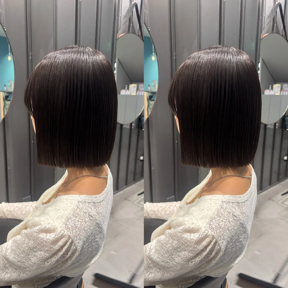 ショート カット ヘアカラー トリートメント JUMI/ショート/ ボブ/透明感カラー✨のヘアスタイル