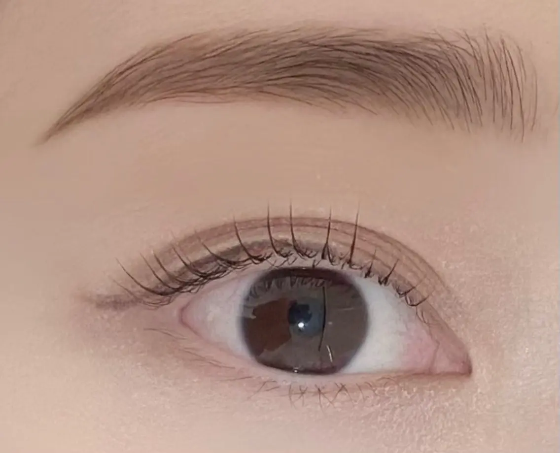 🩵美眉スタイリング(wax仕上げ)＋パリジェンヌの写真