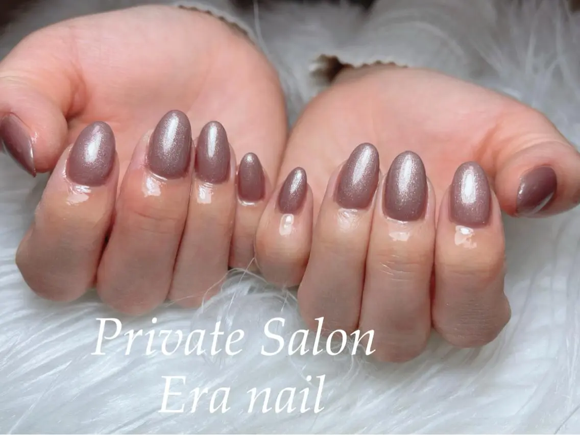 ネイル ワンカラーネイル ハンドネイル Era nailのネイルデザイン