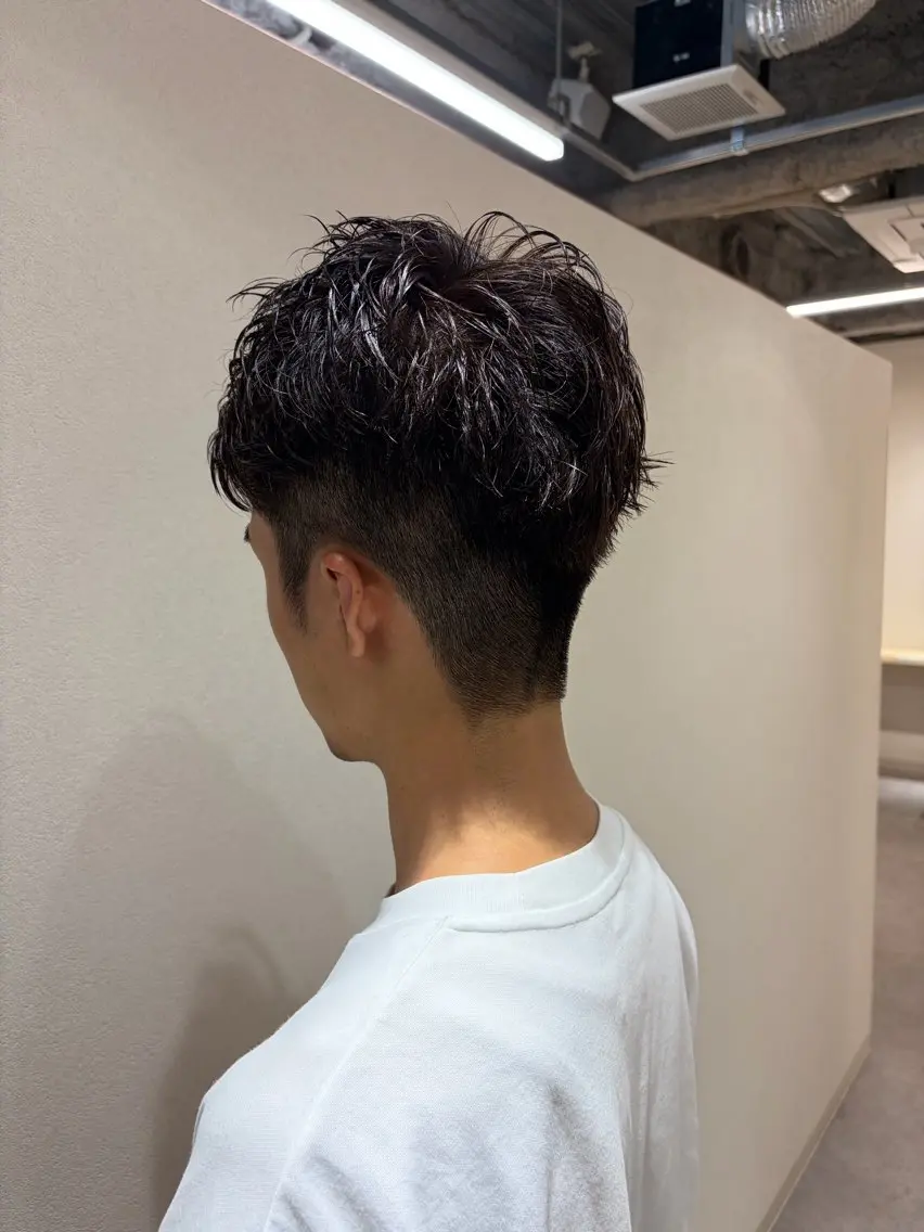 カラー メンズ グレージュ カット ヘアカラー 石田樹生/ メンズカットのヘアスタイル