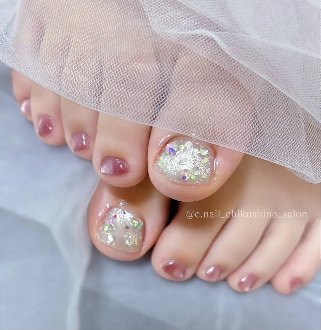 ネイル フットネイル C.Nail &Eyeのネイルデザイン