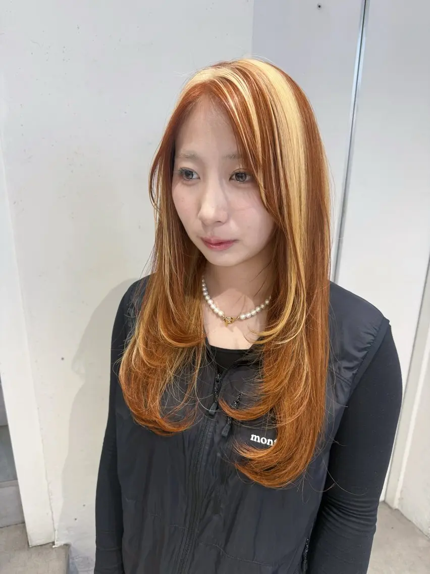 ミディアム カラー デザイン/レイヤーカ ット🪐˚⌖MIHOのヘアスタイル