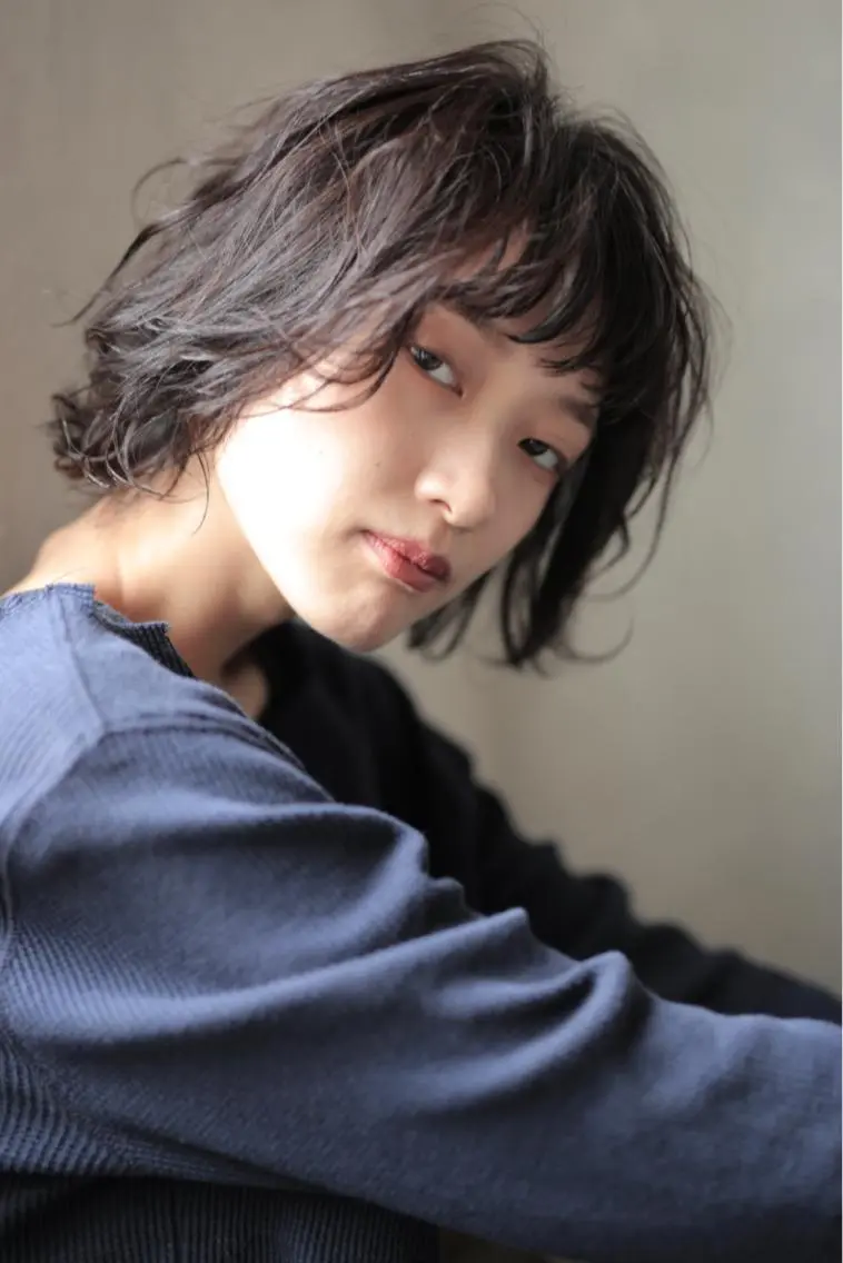 ◇9月少数人限定クーポン◇【抜け感再現】カット & パーマ & トリートメントの写真